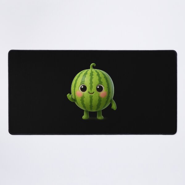 Item preview, Cute Watermelon Character | Kawaii Fruit Art designed and sold by Moons Studio.