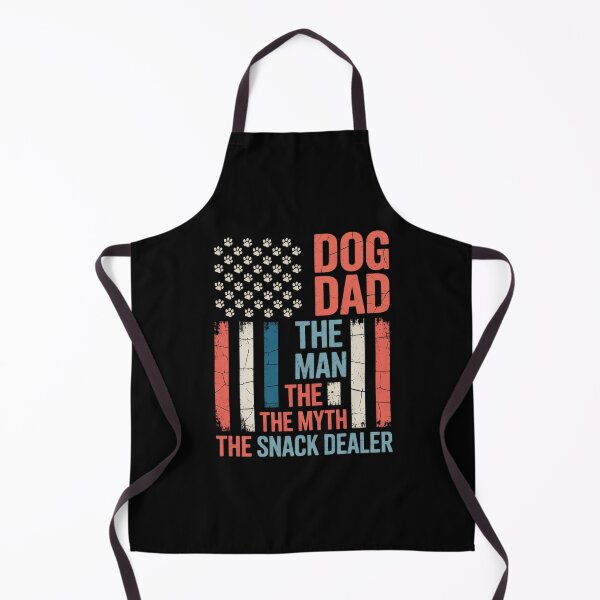 Item preview, Dog Dad The Man The Myth The Snack Dealer Father's Day designed and sold by MarryIsMonth.