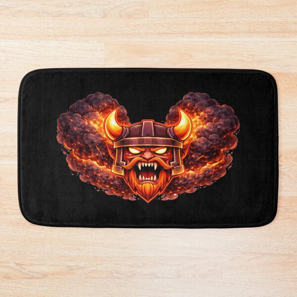 Item preview, Demonic Viking Rage – Fire Warrior Icon designed and sold by Galskap.