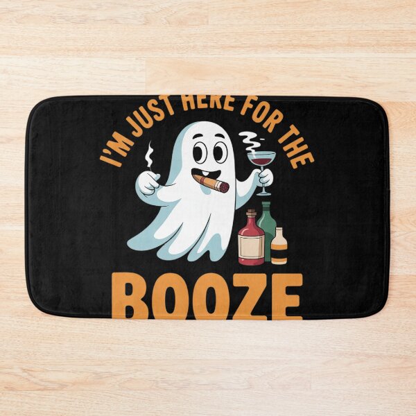 Item preview, I'm Just Here For The Boos Booze Bourbon Drinking Halloween 4  designed and sold by NailMolisa.