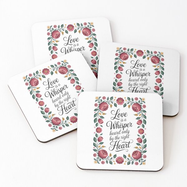Item preview, Love Is a Whisper Heard Only by the Right Heart designed and sold by Art-Arcade6.