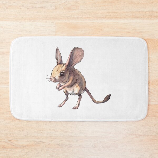 Item preview, Jerboa the Desert Mouse - Watercolor illustration designed and sold by AquarellChill.