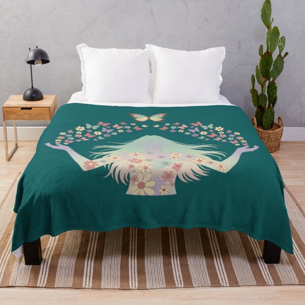 Item preview, Woman Silhouette with Butterflies and Flowers-Silueta de Mujer con Flores y Mariposas designed and sold by LMDIGITAL6.