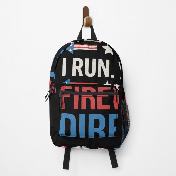 Item preview, Fireworks Director I Run You Run Funny Patriotic Quote designed and sold by flagylART.