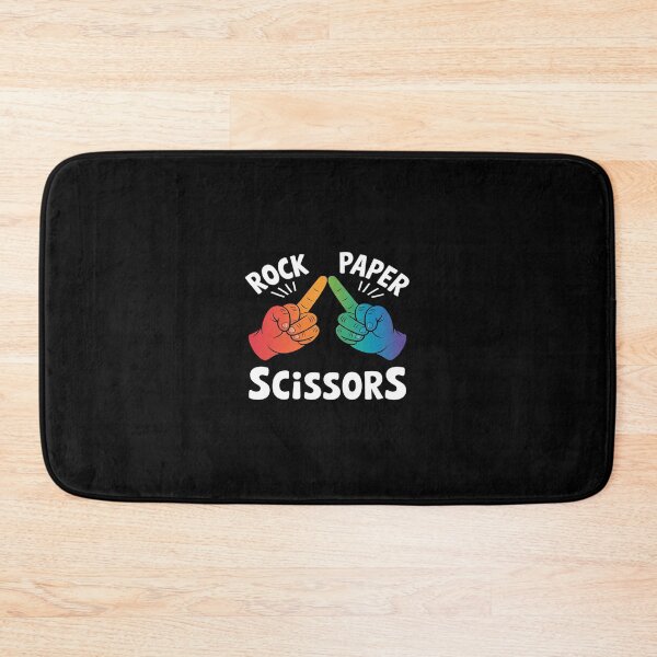 Item preview, Rock Paper Scissors LGBT-Q Gay Pride Proud Ally Rainbow Flag  designed and sold by SyntaxClaw.