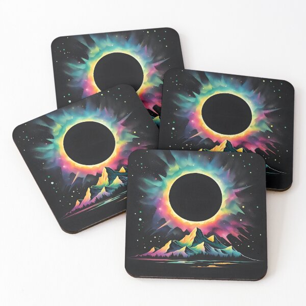 Item preview, Colourful Eclipse, Ai Generated Art  designed and sold by ACC .