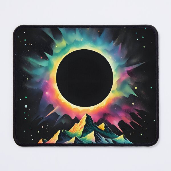 Item preview, Colourful Eclipse, Ai Generated Art  designed and sold by ACC .