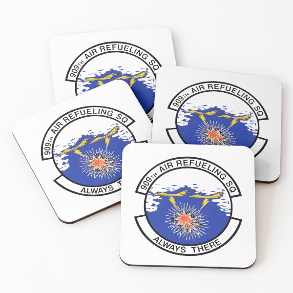 Item preview, Official Emblem of the 909th Air Refueling Squadron - Always There (USAF) designed and sold by CharlieDesings.