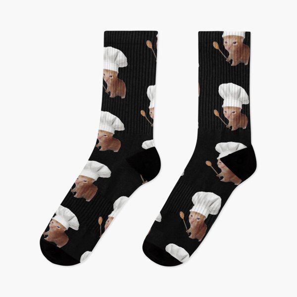 Item preview, Kitten with chef hat and Ladle meme designed and sold by Rzera-.