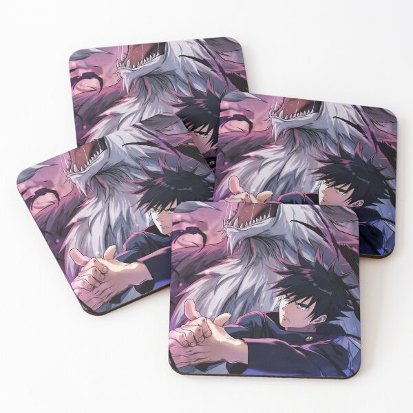 Item preview, Megumi Fushiguro with Divine Dog Shikigami designed and sold by VektorVibe.