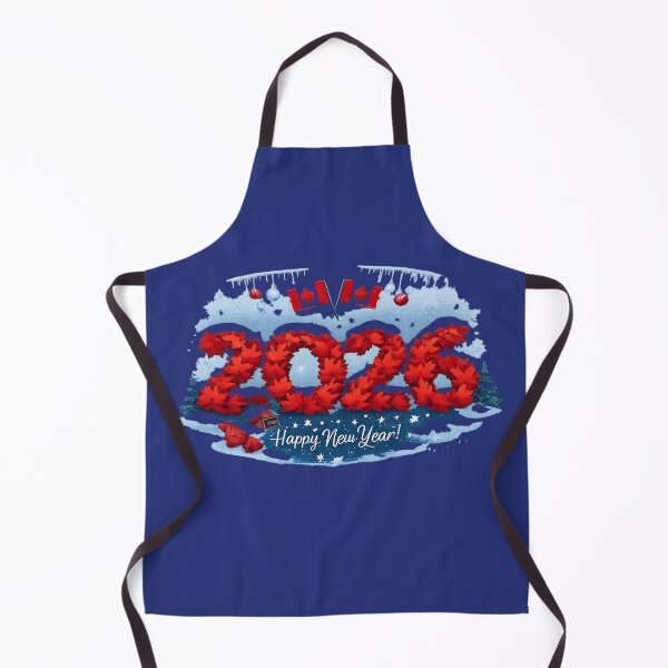 Item preview, Happy New Year 2026 Red Maple Leaves | Festive Canadian Winter Design designed and sold by mocci10.
