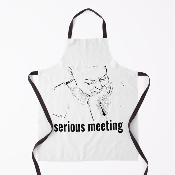 Item preview, Serious Meeting - bored female face designed and sold by valovic.