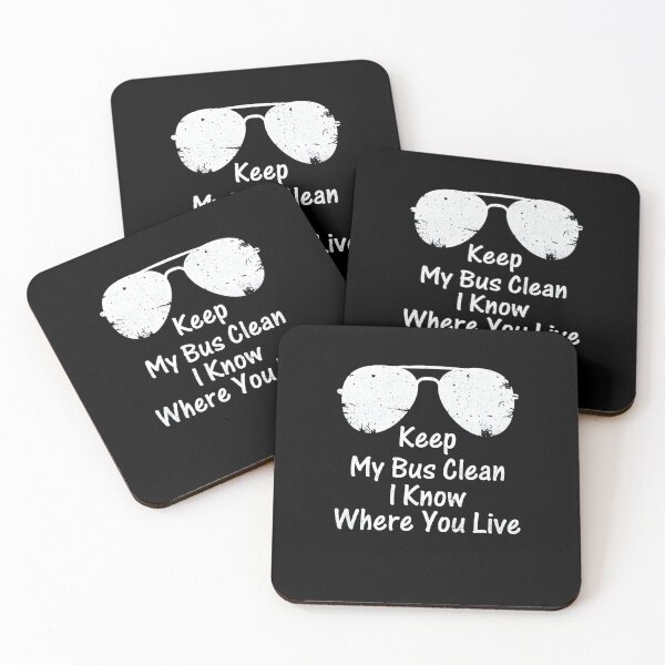 Item preview, Funny School Bus Driver Gift – Keep My Bus Clean Sunglasses Grunge designed and sold by julimarks.