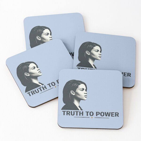 Item preview, Speak Truth to Power - Candace Owens Minimalist Silhouette - Dusty Blue edition designed and sold by Miss Cutie Designs.