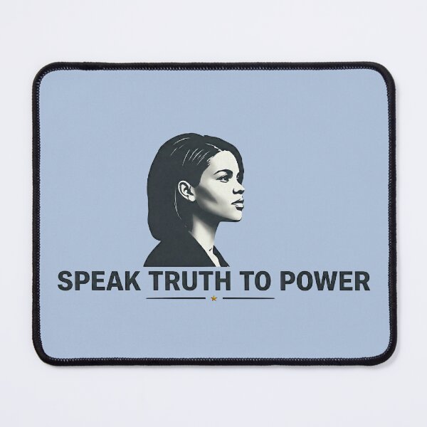 Item preview, Speak Truth to Power - Candace Owens Minimalist Silhouette - Dusty Blue edition designed and sold by Miss Cutie Designs.