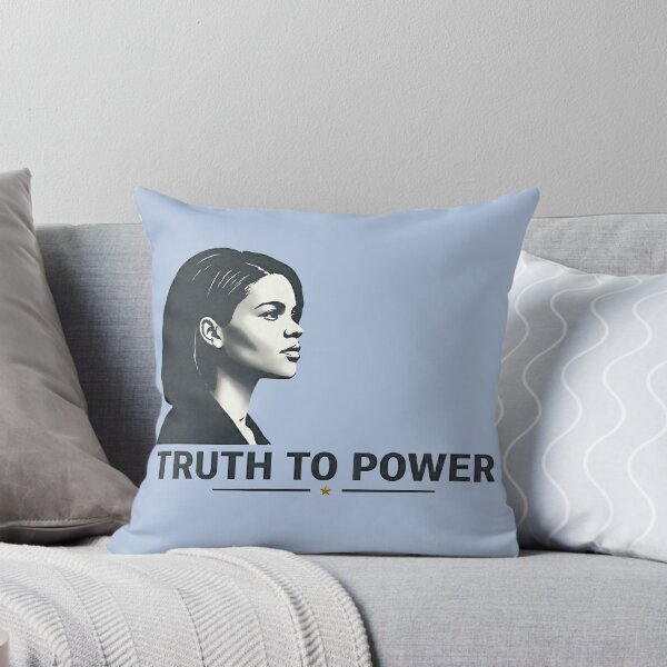 Item preview, Speak Truth to Power - Candace Owens Minimalist Silhouette - Dusty Blue edition designed and sold by Miss Cutie Designs.