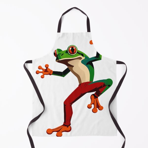 Item preview, Confident Red-Eyed Tree Frog designed and sold by iwzzuel.