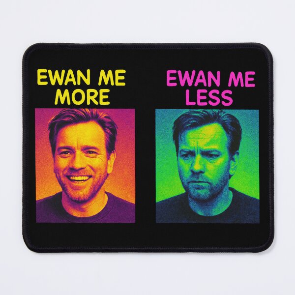 Item preview, wan Me More Ewan Me Less T-Shirt - Star Wars Meme designed and sold by LLM-SHOP.