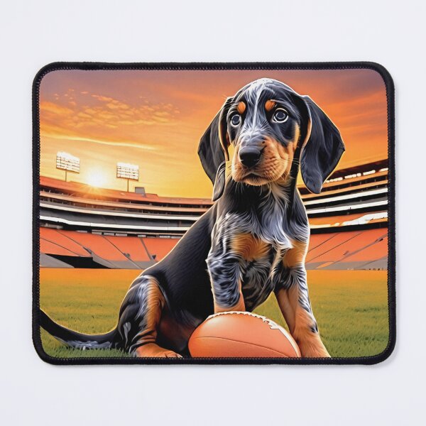 Item preview, Tennessee Bluetick Coonhound - Saturday Morning at Neyland designed and sold by Pickle Wicked Designs.