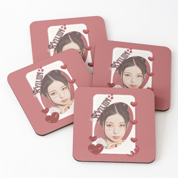 Item preview, NMIXX Kyujin Kpop Girl group Scrapbook Collage Scrapbook Collage Red Aesthetic Collage Design designed and sold by AJUNICE STUDIO.