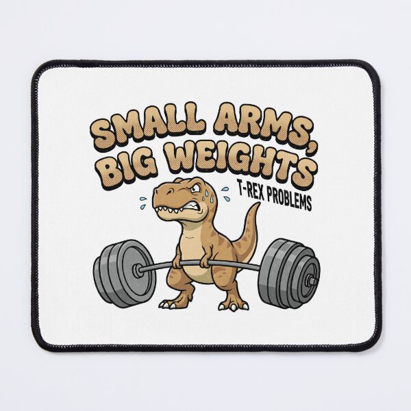 Item preview, Small Arms Big Weights T Rex Gym designed and sold by tollaru.