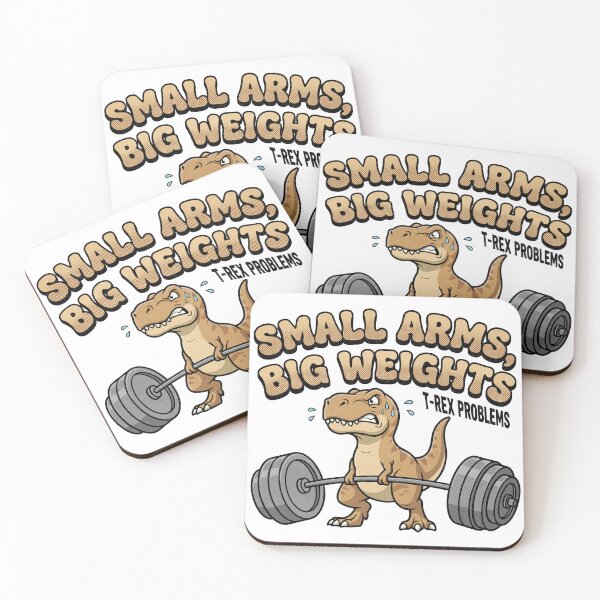 Item preview, Small Arms Big Weights T Rex Gym designed and sold by tollaru.