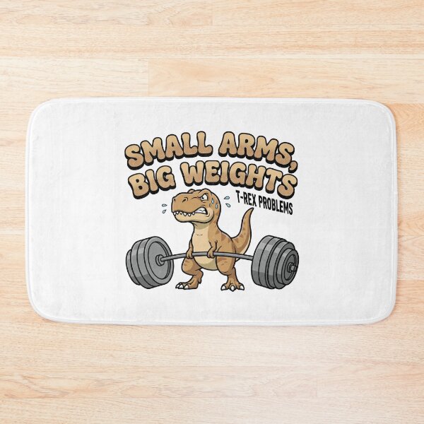 Item preview, Small Arms Big Weights T Rex Gym designed and sold by tollaru.