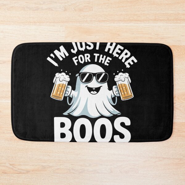 Item preview, I'm Just Here For The Boos Drinking Ghost Funny Halloween  designed and sold by NailMolisa.