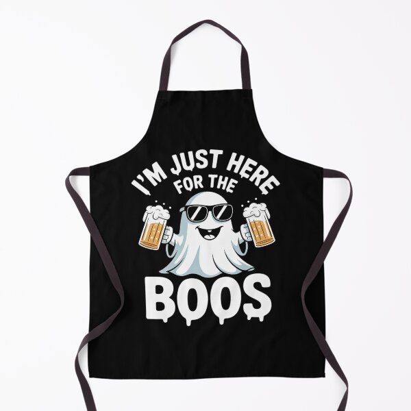 Item preview, I'm Just Here For The Boos Drinking Ghost Funny Halloween designed and sold by NailMolisa.