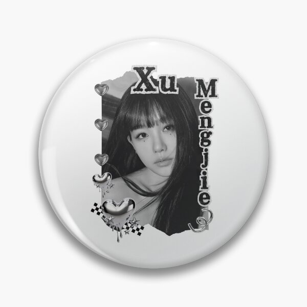 Item preview, Xu Mengjie  Rainbow Xu – Xu Jiaqi (许佳琪) Chinese Actress Art Chinese Celebrity Illustration Black and White Collage Digital Art Portrait designed and sold by AJUNICE STUDIO.