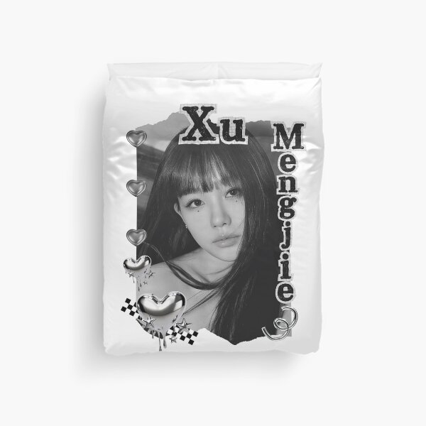 Item preview, Xu Mengjie Rainbow Xu – Xu Jiaqi (许佳琪) Chinese Actress Art Chinese Celebrity Illustration Black and White Collage Digital Art Portrait designed and sold by AJUNICE STUDIO.