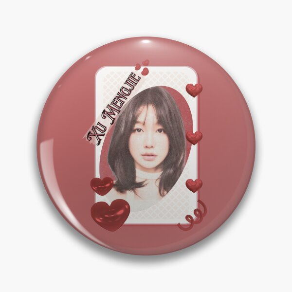 Item preview, Xu Mengjie  Rainbow Xu – Xu Jiaqi (许佳琪) Portrait Chinese Actress Art Chinese Celebrity Illustration portrait illustration Red Aesthetic Collage Design designed and sold by AJUNICE STUDIO.