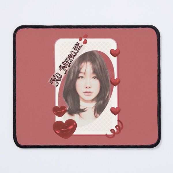 Item preview, Xu Mengjie Rainbow Xu – Xu Jiaqi (许佳琪) Portrait Chinese Actress Art Chinese Celebrity Illustration portrait illustration Red Aesthetic Collage Design designed and sold by AJUNICE STUDIO.