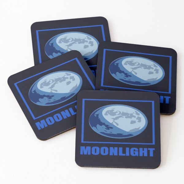 Item preview, Mystical Blue Moonlight Art – Celestial Night Sky Poster, Lunar Wall Decor, Cosmic Vibes Gift Idea designed and sold by Bright Nest Studio.