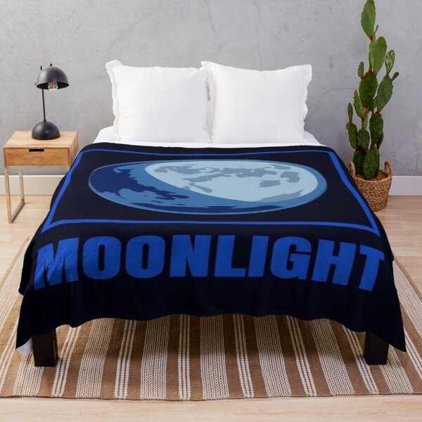 Item preview, Mystical Blue Moonlight Art – Celestial Night Sky Poster, Lunar Wall Decor, Cosmic Vibes Gift Idea designed and sold by Bright Nest Studio.