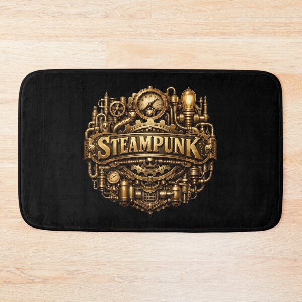 Item preview, Steampunk Emblem – Mechanical gears in Victorian style designed and sold by TimelessCW.