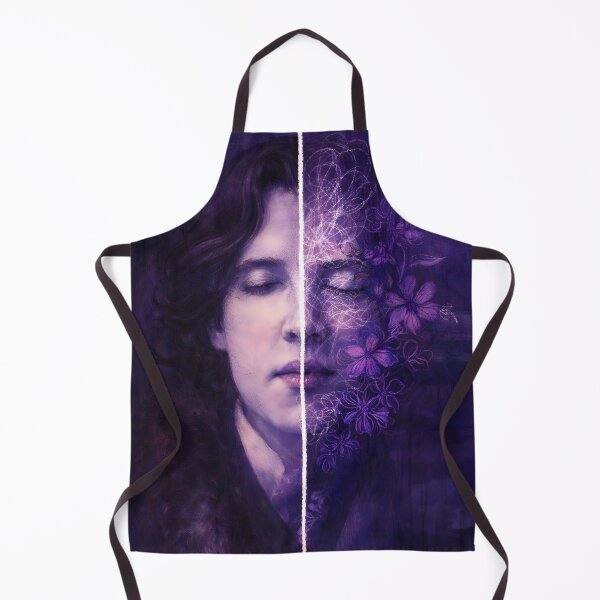 Item preview, Oscar Wilde Split Portrait Floral Fade designed and sold by Shoot-The-Moon.