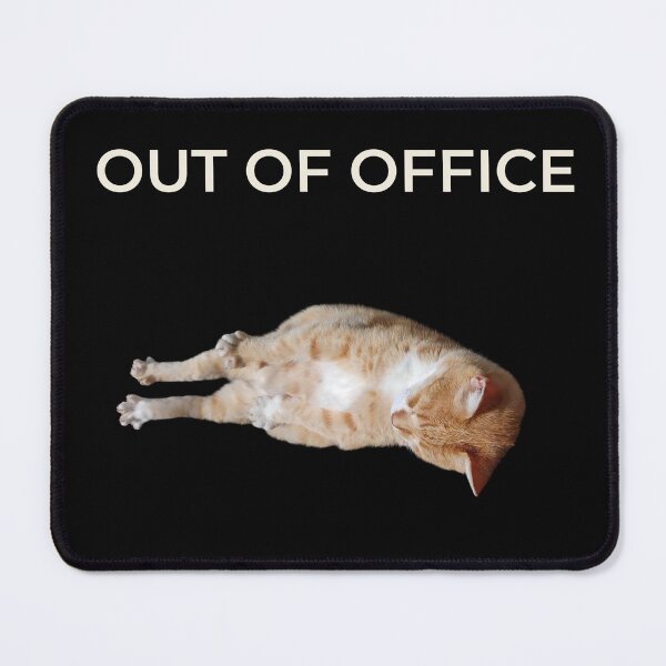 Item preview, Out of Office: Cat Edition designed and sold by MB-CatPrints.