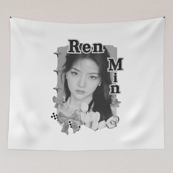 Item preview, Ren Min (任敏) Chinese Actress Art Chinese Celebrity Illustration Black and White Collage Digital Art Portrait designed and sold by AJUNICE STUDIO.