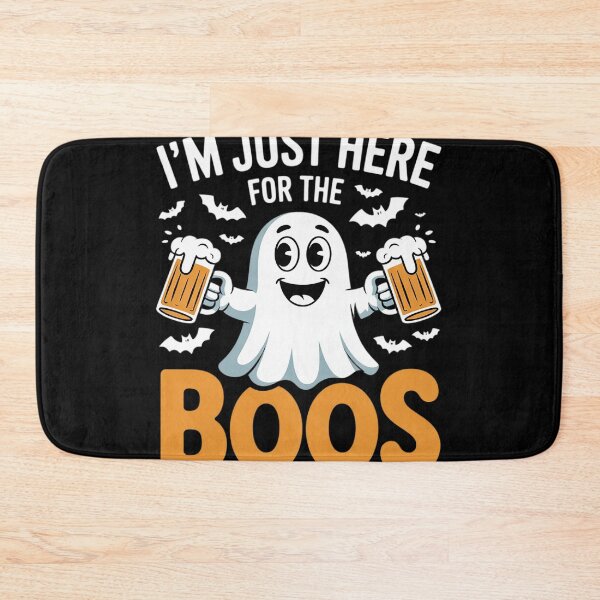Item preview, I'm Just Here For The Boos Funny Ghost Beer Spooky Halloween 3  designed and sold by NailMolisa.