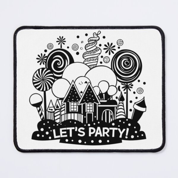 Item preview, Let’s Party Cute Celebration Fireworks Design designed and sold by BKB APPARELS.