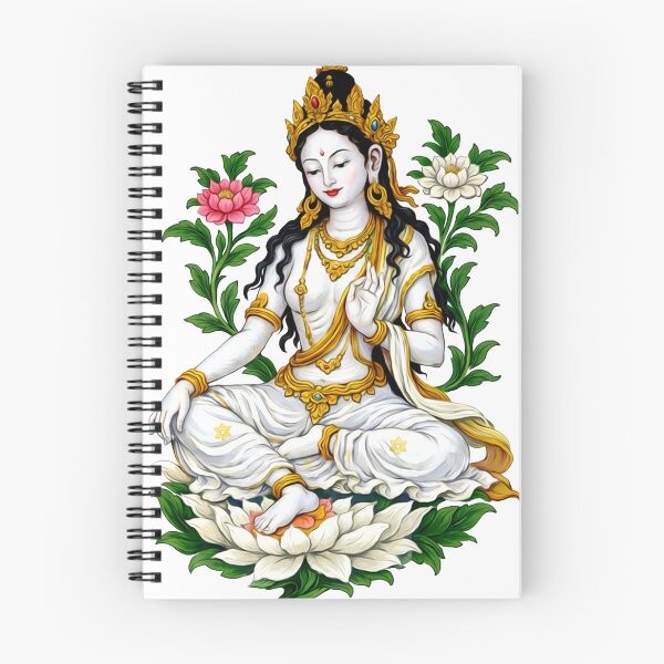 Item preview, White Tara Divine Compassion Art designed and sold by MSRART.
