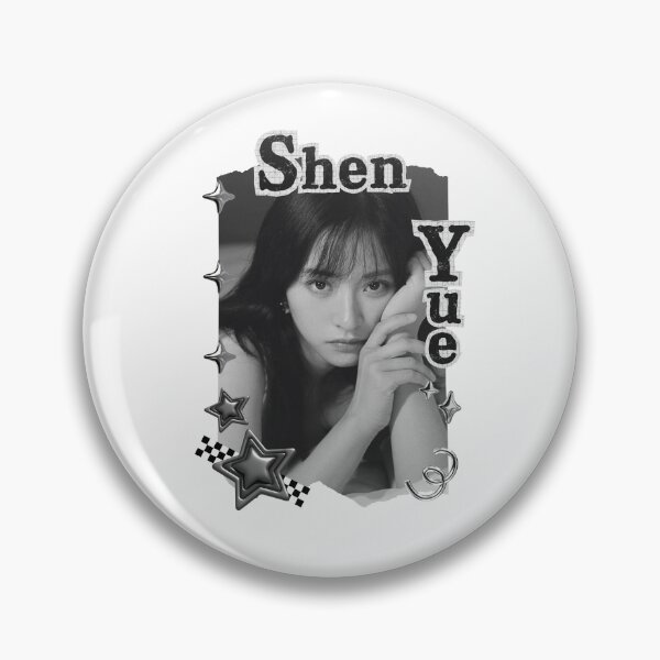 Item preview, Shen Yue (沈月) Chinese Actress Art Chinese Celebrity Illustration Black and White Collage Digital Art Portrait designed and sold by AJUNICE STUDIO.