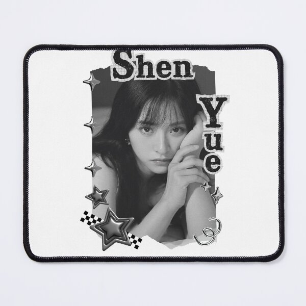 Item preview, Shen Yue (沈月) Chinese Actress Art Chinese Celebrity Illustration Black and White Collage Digital Art Portrait designed and sold by AJUNICE STUDIO.