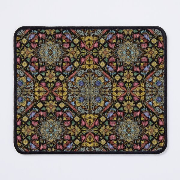 Item preview, Dark Enchanted Bloom Mosaic designed and sold by Echo Blanc.