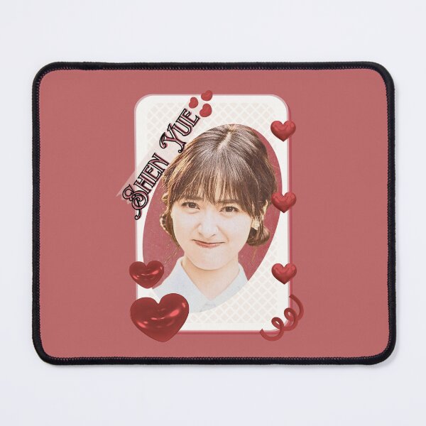 Item preview, Shen Yue (沈月) Portrait Chinese Actress Art Chinese Celebrity Illustration portrait illustration Red Aesthetic Collage Design designed and sold by AJUNICE STUDIO.