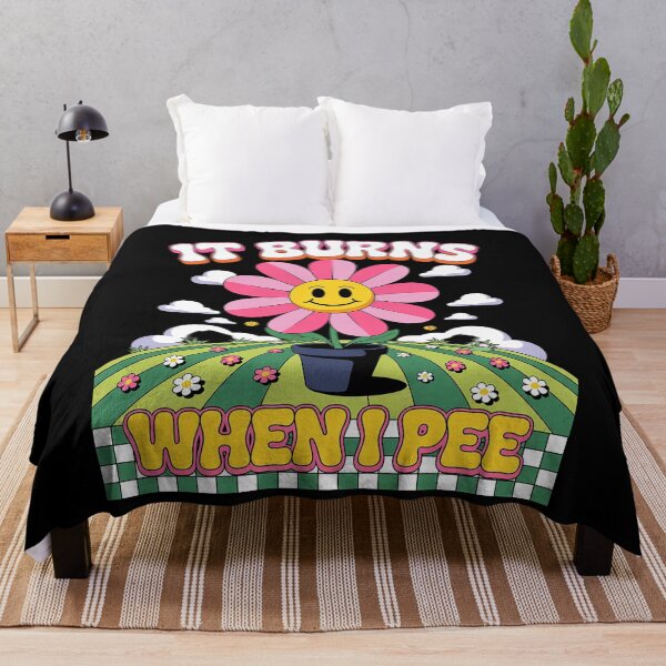 Item preview, Funny Saying It Burns When I Pee! Sarcastic, Ironic 3 designed and sold by MyzoToyota.