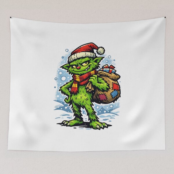 Item preview, Chaotic Holiday Goblin | Scuffed Meme Christmas Design designed and sold by Hydravisions.