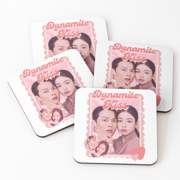 Item preview, Dynamite Kiss Romantic Comedy Illustration Korean drama Kdrama illustration designed and sold by HELL0WBELLO.