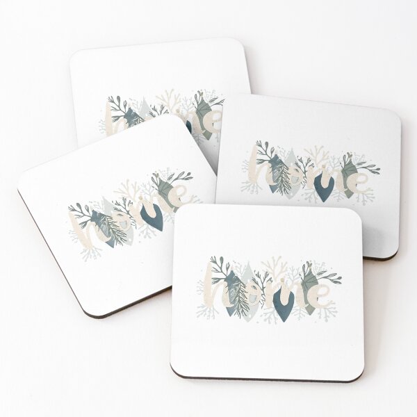 Item preview, Home Cozy Winter Botanical Typography Warm Seasonal Design Design of Cozy Winter Botanical Typography Soft Hygge Design designed and sold by MiszungART.